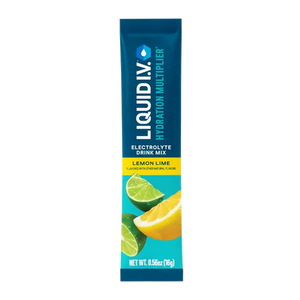 Image of Liquid I.V. Lemon Lime electrolyte drink mix packet