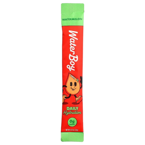 Image of Waterboy daily hydration drink mix packet watermelon
